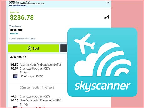 Skyscanner app offers instant flight price alerts