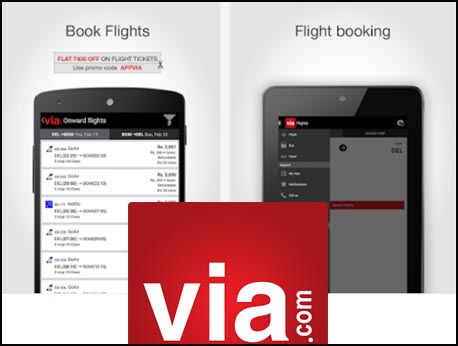 Via.com app hugely popular with domestic flyers